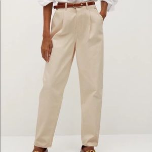 Mango Off White Jeans